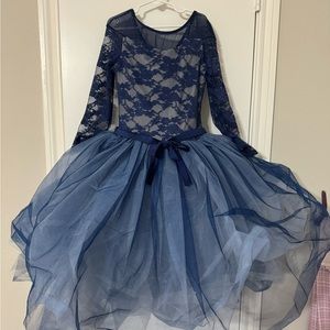Weissman LC Blue ballet costume